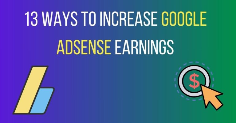 Increase Google Adsense Earnings